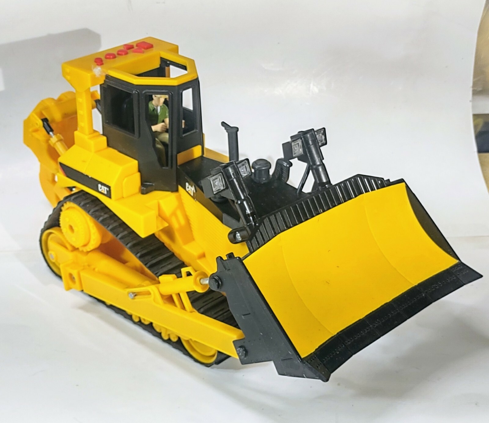 Toy State Industrial Ltd Cat Bulldozer Tractor Backhoe w/Sounds & Movement