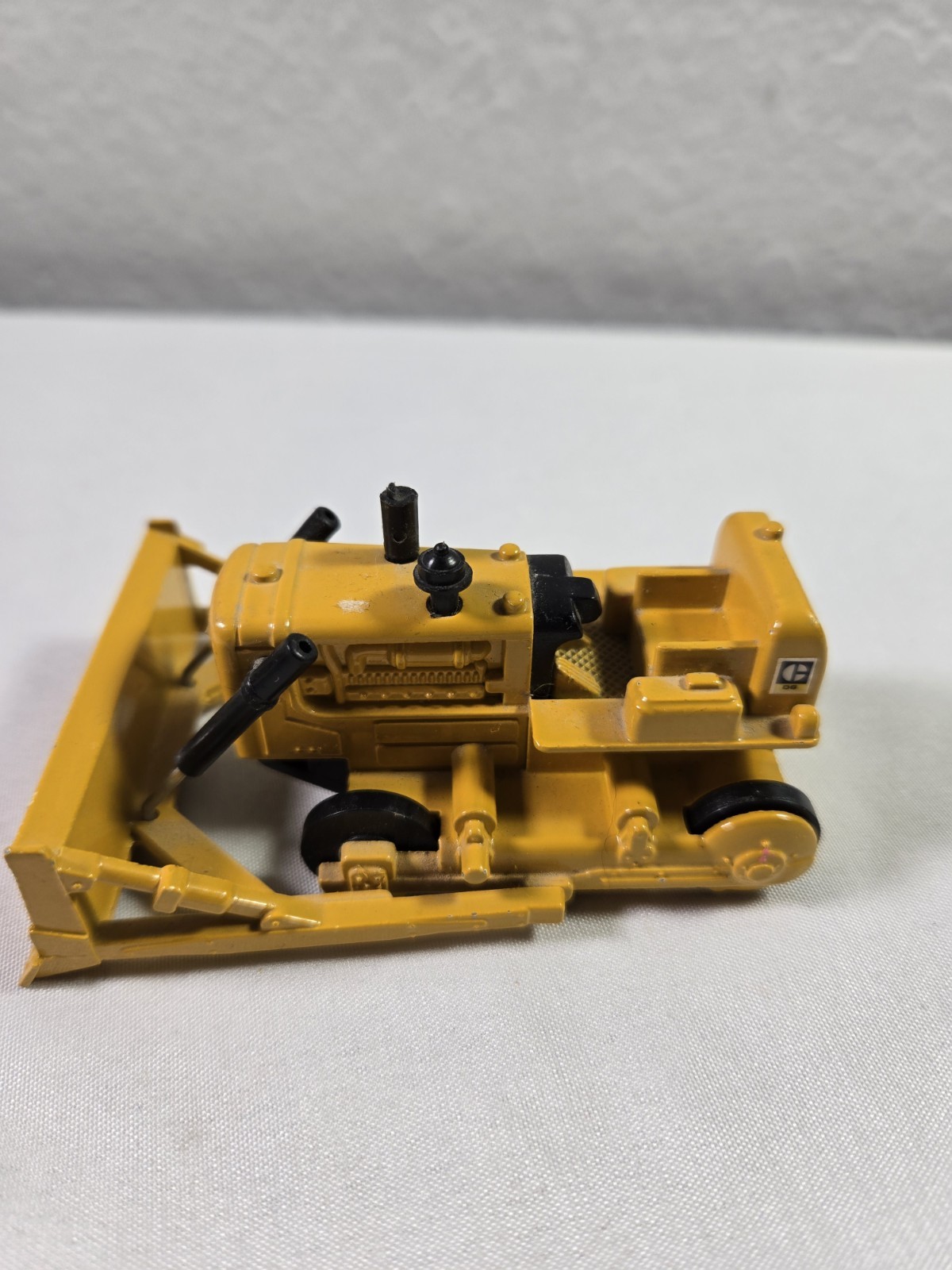 Vintage Shinse Mini Power Caterpillar Diecast Dozer No 13 Made In Japan