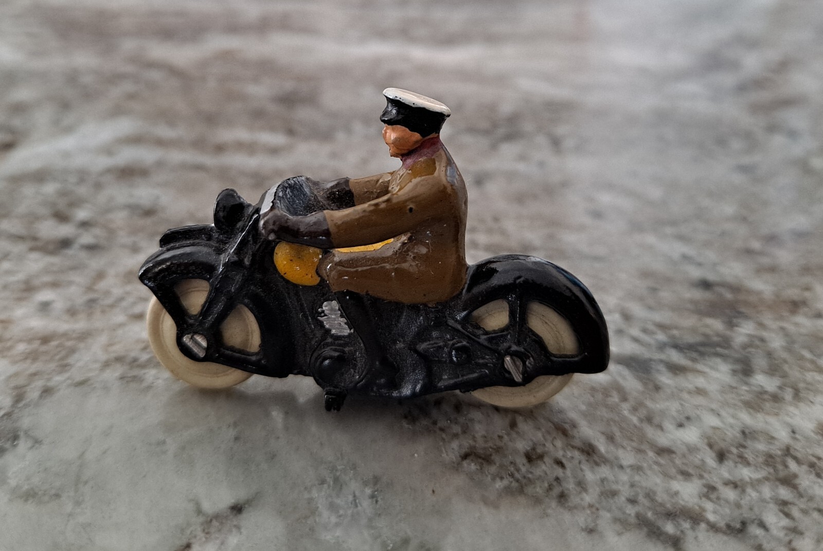 Vintage Dinky Toys, Motorcycle Soldier, Military