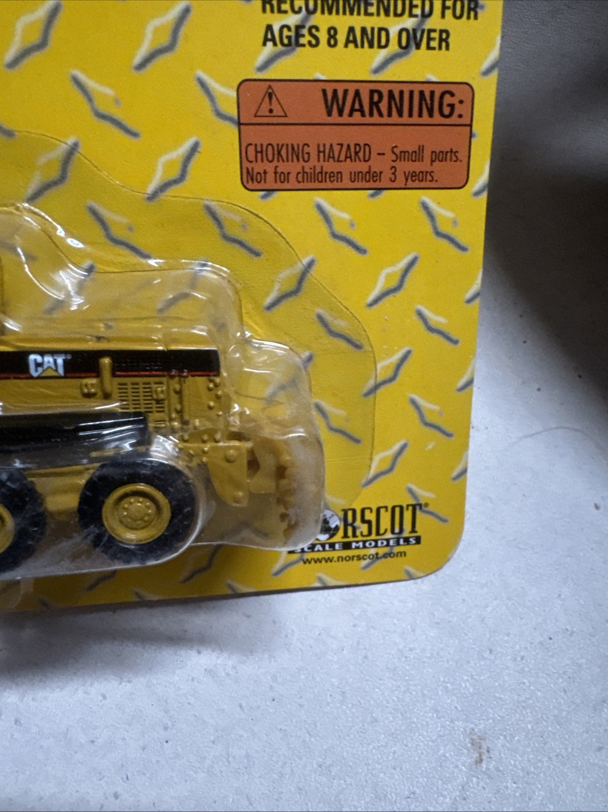 NIB 2005 CAT 163H MOTOR GRADER CONSTRUCTION 1/87 NORSCOT DIECAST TOY #55403