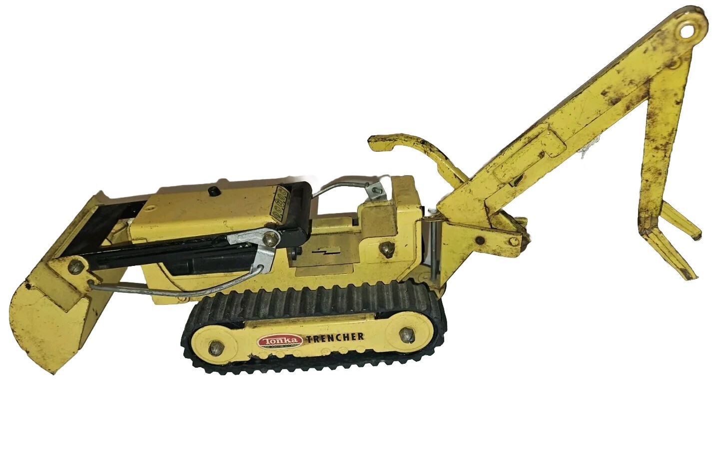 Vintage 1962-1969 Tonka Trencher Backhoe Loader