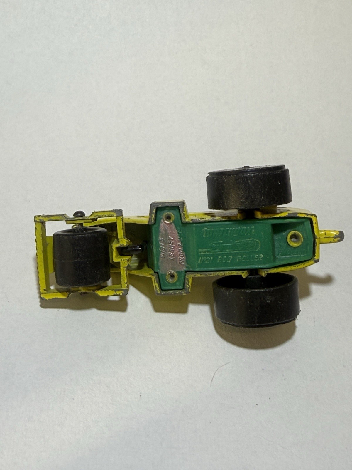 Matchbox Superfast Muir-Hill Road Roller 1:64 Diecast Yellow/Red/Black