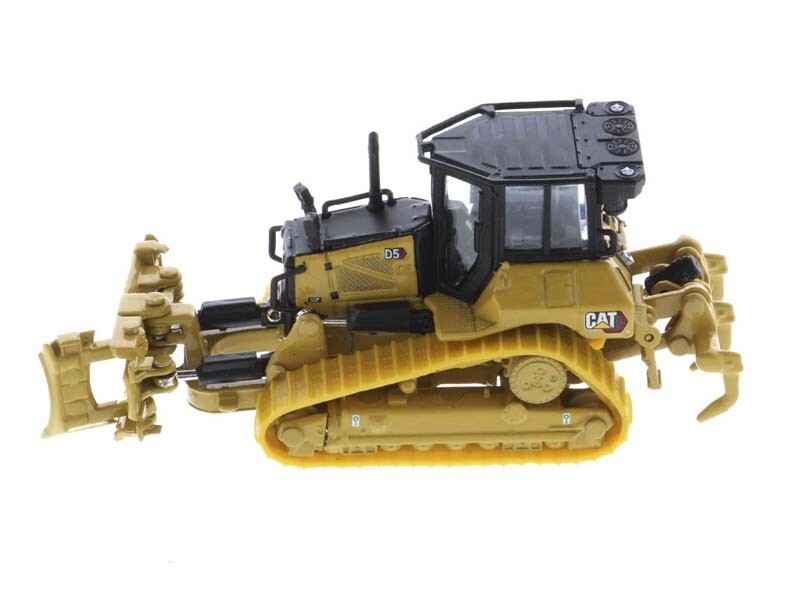 CAT D5 Dozer w/Fine Grading Undercarriage and Foldable Blade 1:87 HO Model 85953