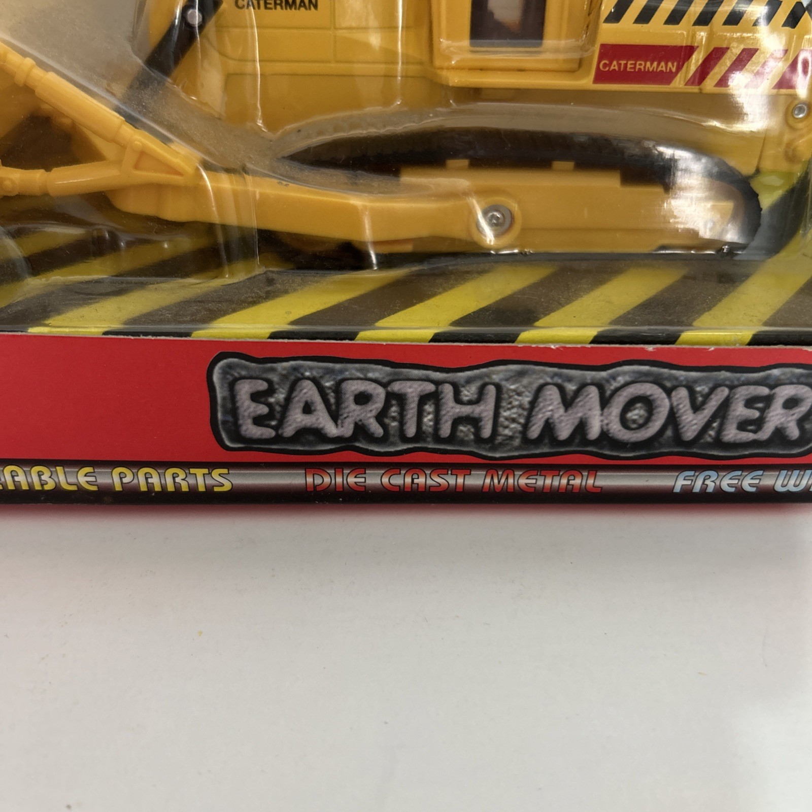 Earthmover Caterman crawler diecast, movable parts box 12
