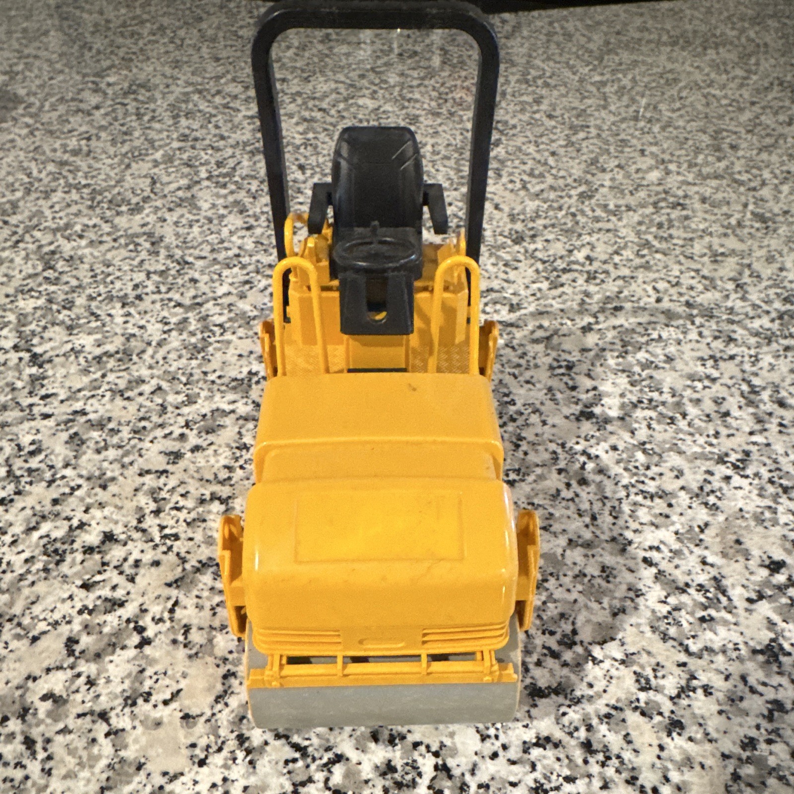 Bruder Plastic Road Roller Construction Vehicle Yellow/Black/Gray 2004