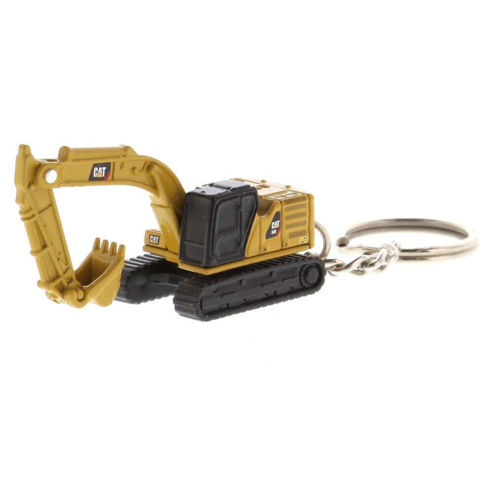 Cat Caterpillar Micro Constructor 320 Excavator Keychain Diecast Masters 85981