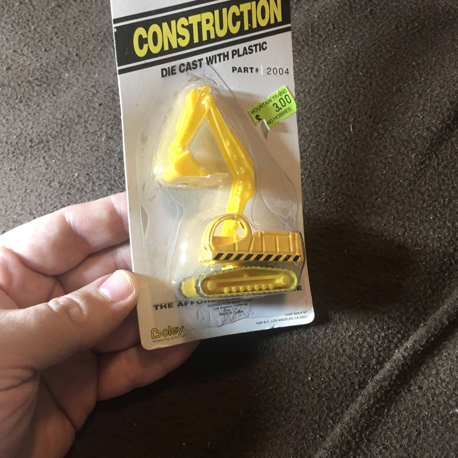 BOLEY CONSTRUCTION # 2004 NEW IN PACKAGE