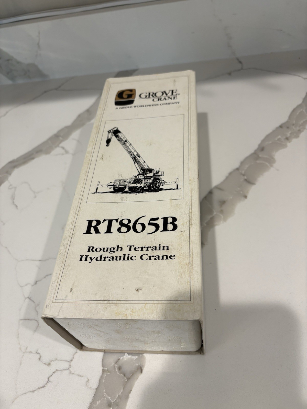 1/55 Grove Model #RT865B Rough Terrain Hydraulic Crane by NZG W/Box!