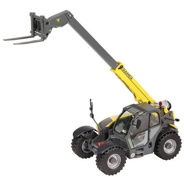 NZG – Engins téléscopique KRAMER 5507 avec fourche à palette – 1/32 – NZG987