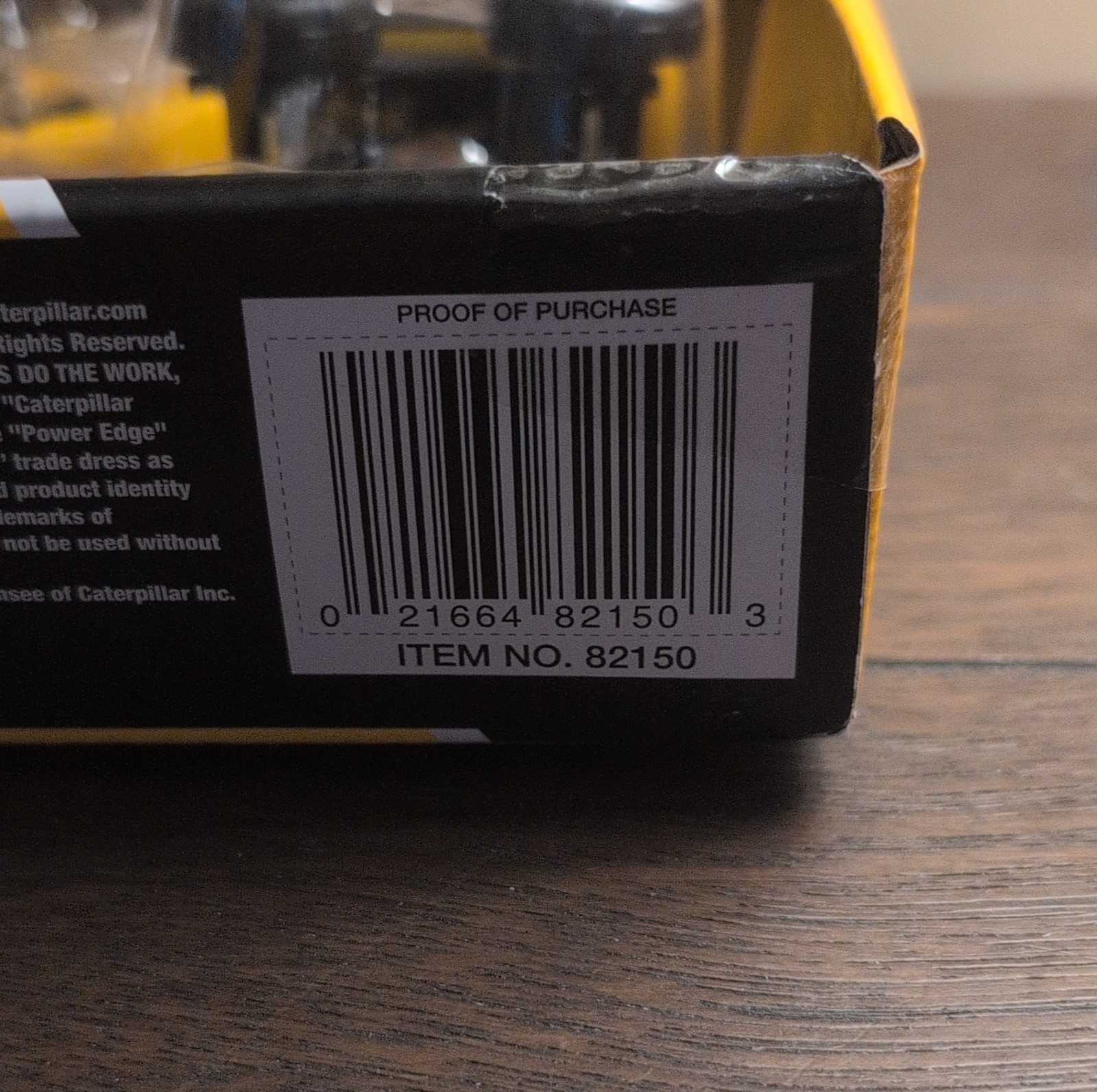 CAT Little Machines Construction Vehicle Toy Set Yellow Black Ages 3+ MPN 82150