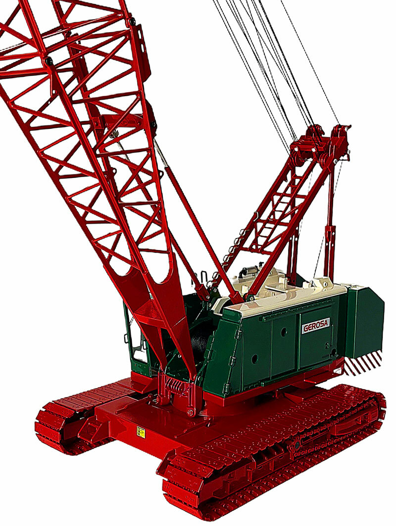 Manitowoc 4100W Crawler Crane – Gerosa – Weiss Bros 1:50 Scale #WBR030-1204 New