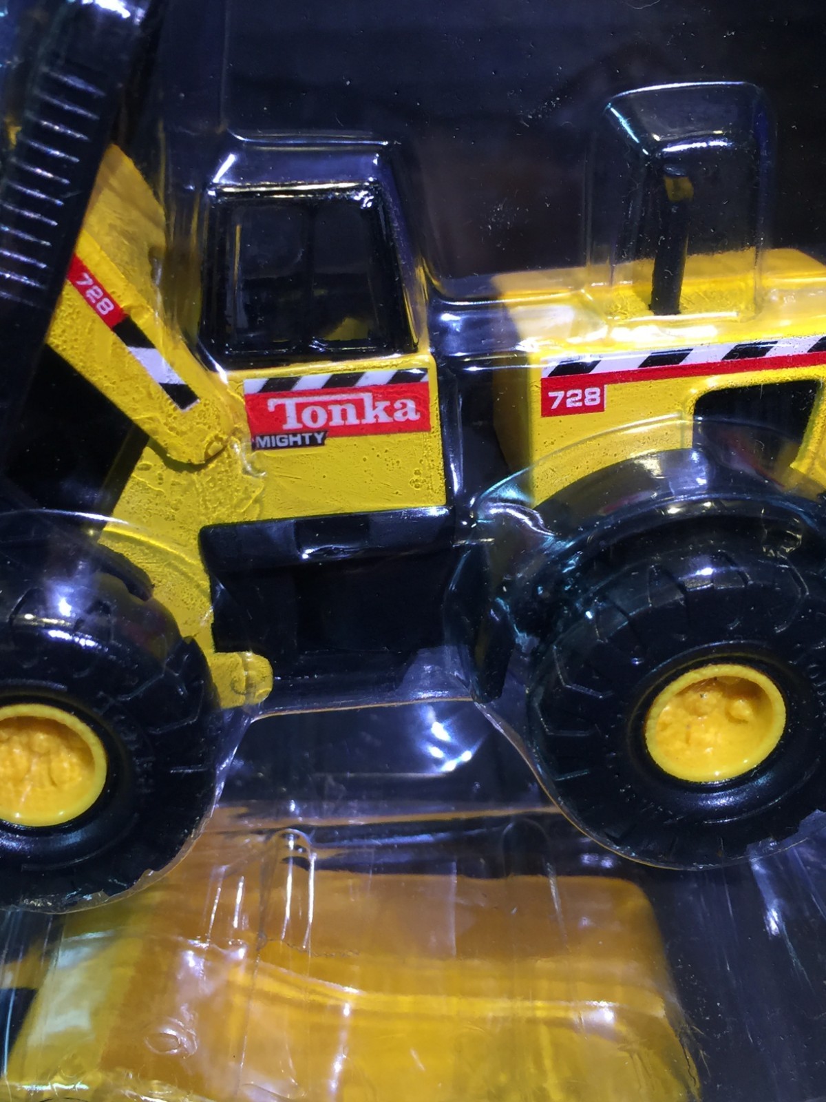 2003 Hasbro Tonka 3 Mini Mighty Replicas Crane, Front Loader, Dump W/COAs NEW!