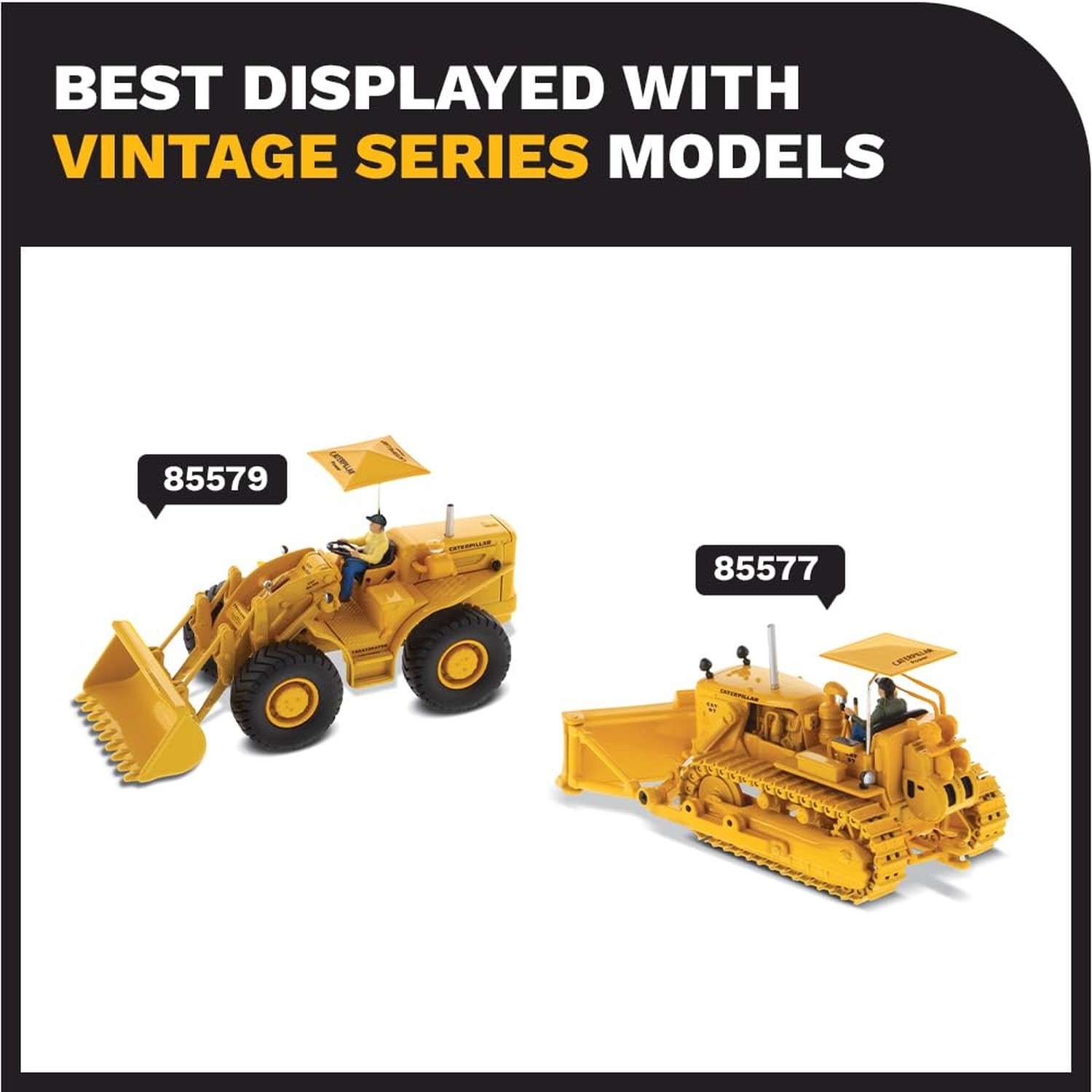 Diecast Masters 1:50 Scale Caterpillar D7C Track-Type Tractor | Vintage Serie…