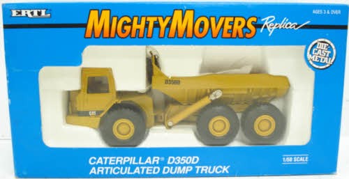 Ertl 2431 1:50 Caterpillar D350D Articulated Dump Truck