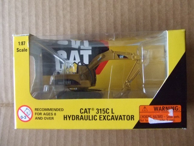 NORSCOT Caterpillar CAT 1:87 HO Scale 315C L Hydraulic Excavator 55400 Diecast