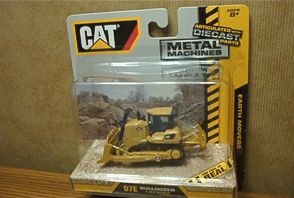 CAT Metal Machines Bulldozer D7E 1:83 Scale #39512