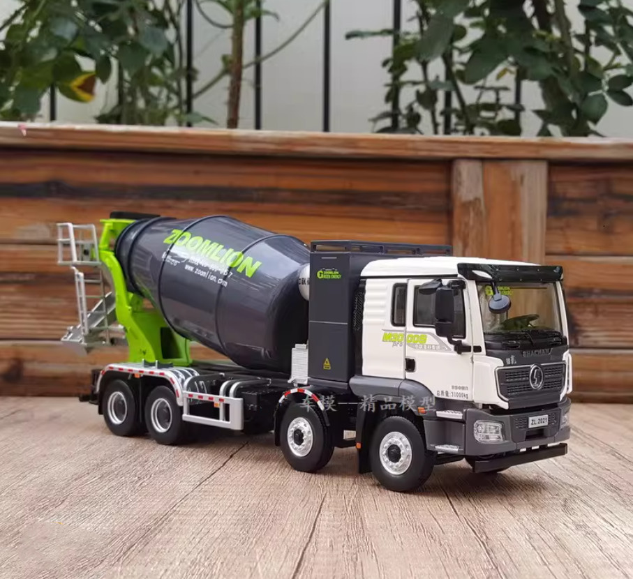 1:38 ZOOMLION Delong M3000 Electric Mixer Construction Machine Diecast Model