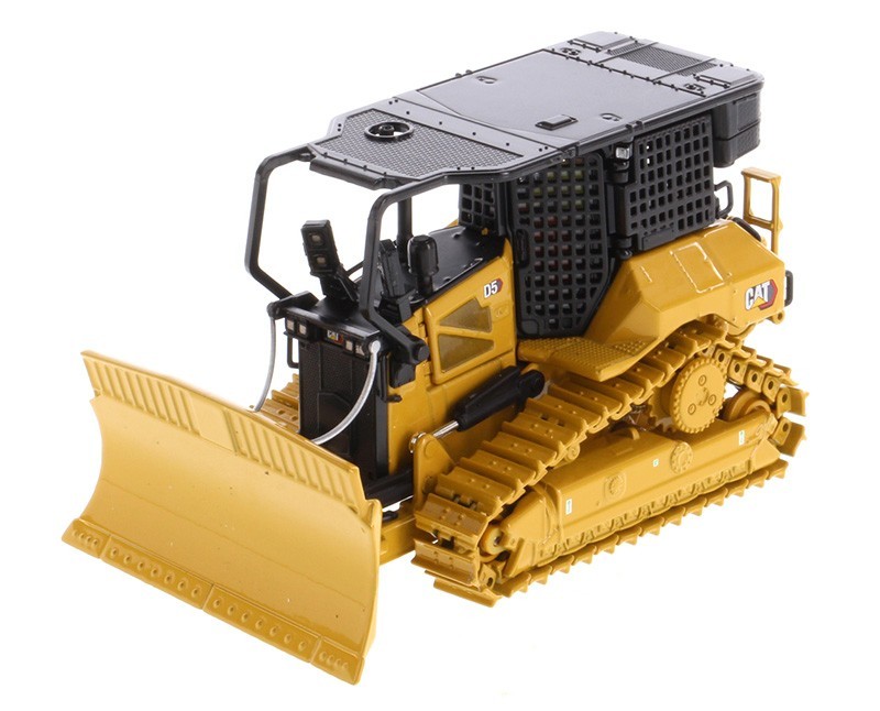 Diecast Masters 1/50 Caterpillar D5 Fire Suppression Dozer – Yellow (85955)