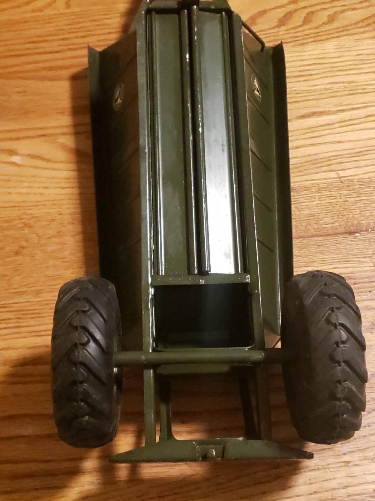 Charles Wm Doepke Metal Toy Euclid THE PIONEER Earth Mover & Tractor Green