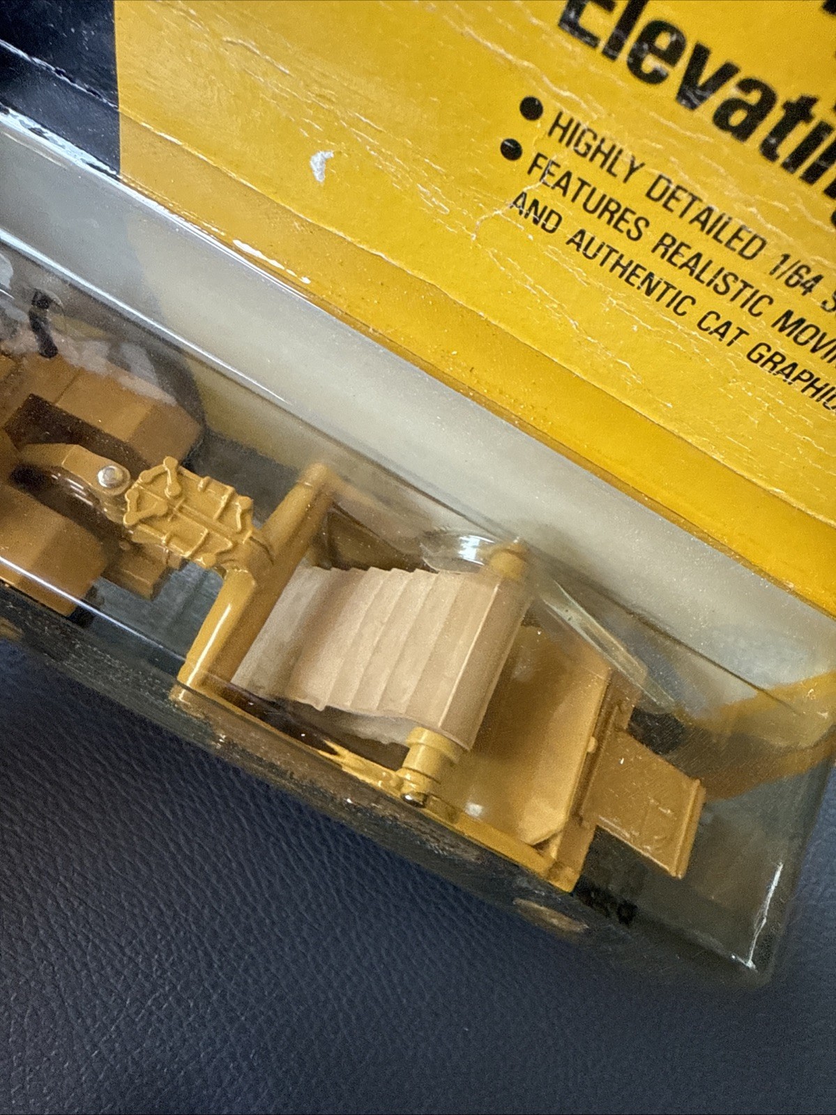 VTG 1994 Ertl Caterpillar 613C Elevating Scraper 1/64 Scale Die Cast