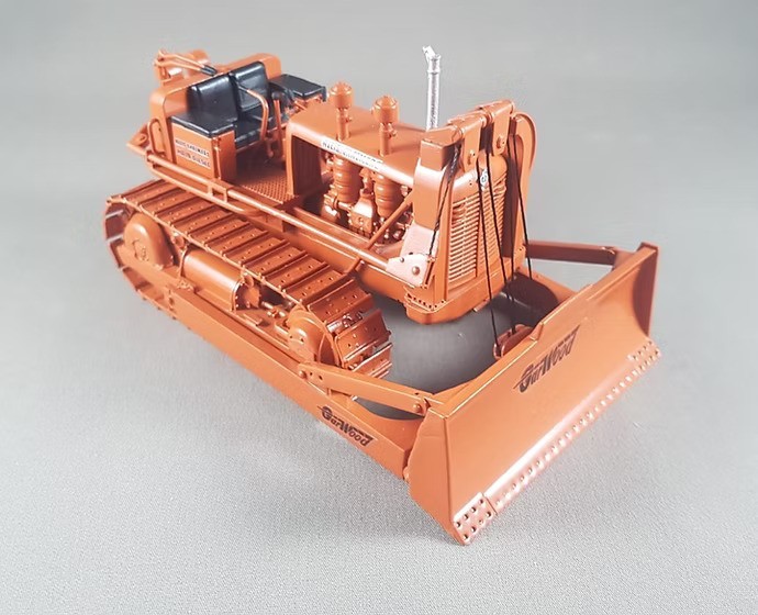 1/50 Allis Chalmers HD19 dozer Garwood cable system – Ready-Made