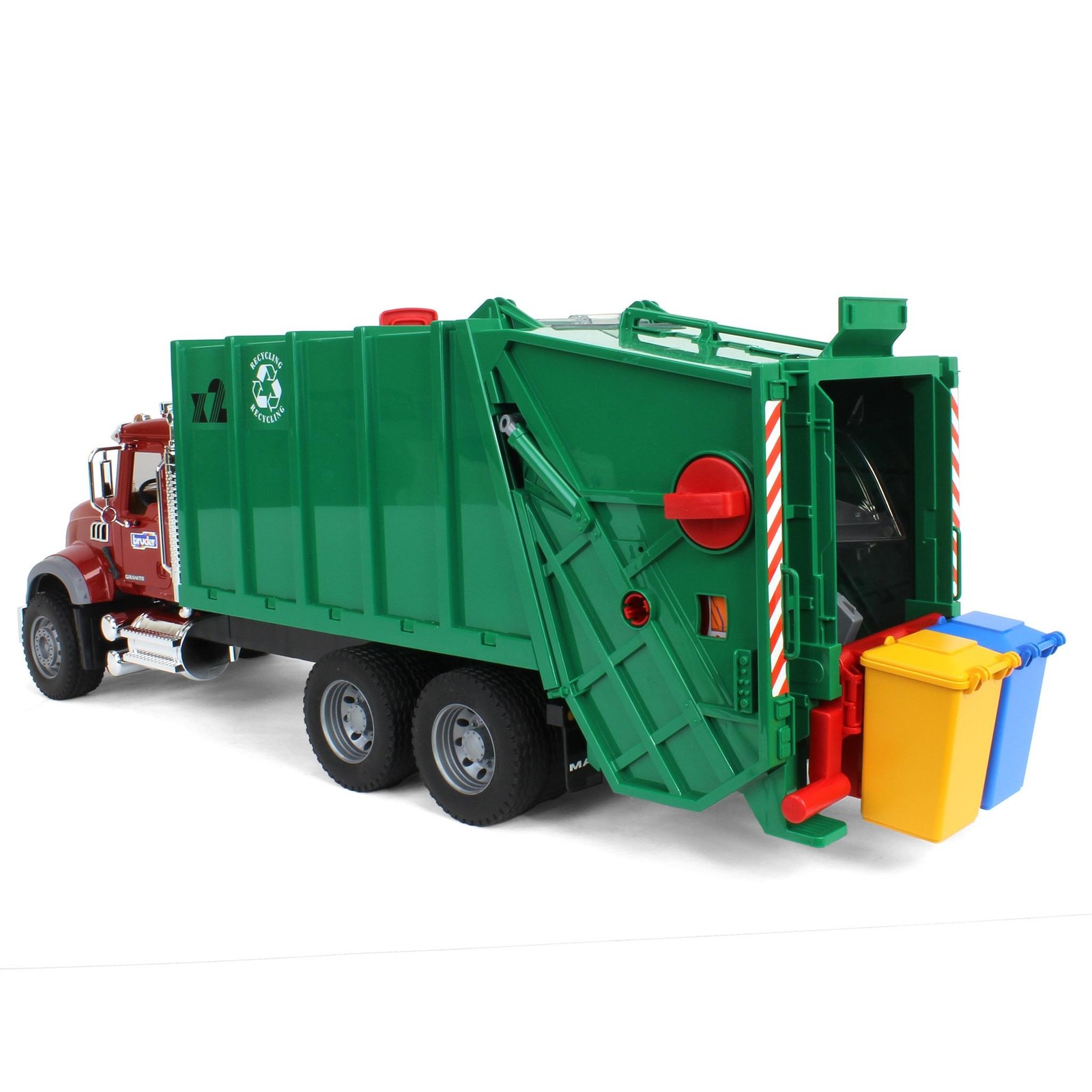 1/16th Bruder MACK Granite Rear Loading Garbage Truck 02812