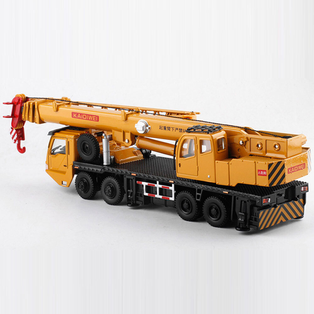 1:55 Crane Construction Vehicle Model Diecast Toy Truck Toys for Boys Kids Gifts