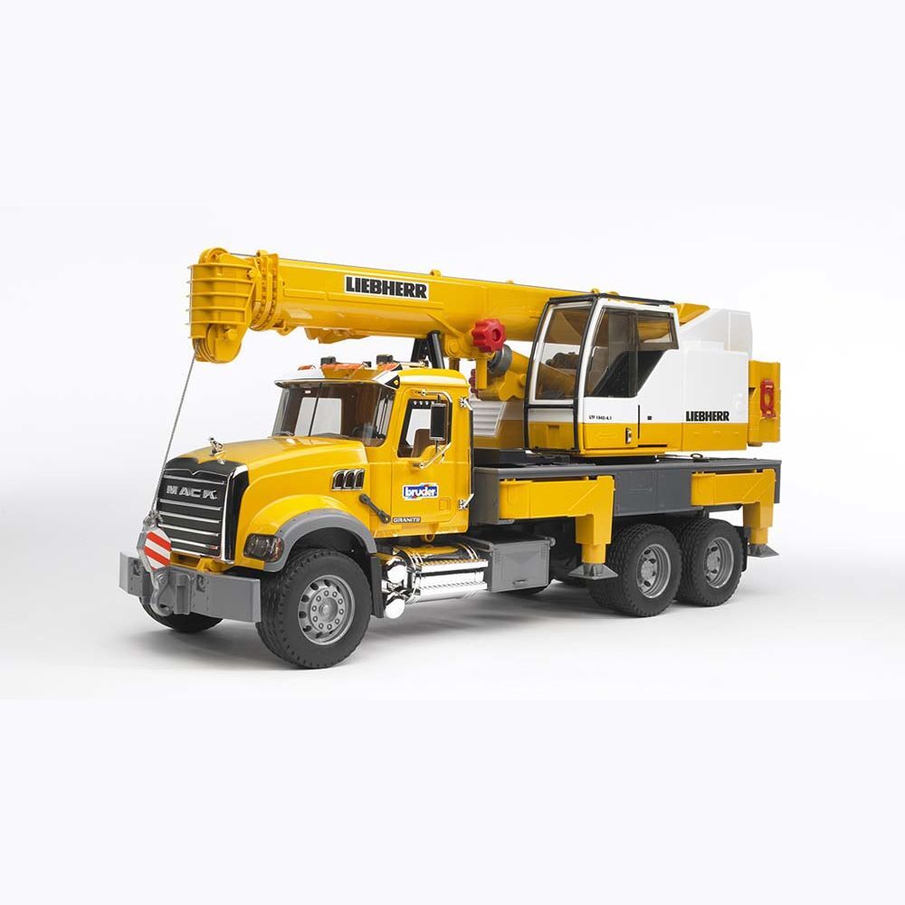Bruder Toys MACK Granite Liebherr Crane Truck