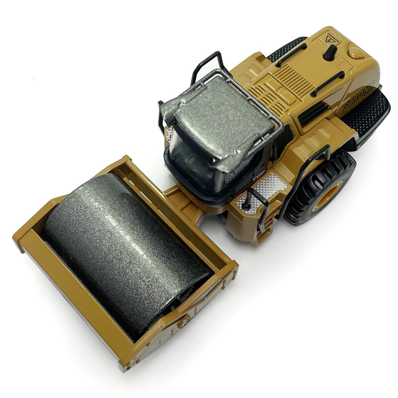 1/50 Road Roller Toy Construction Equipment Model Diecast Toy Vehicle Boys Toys