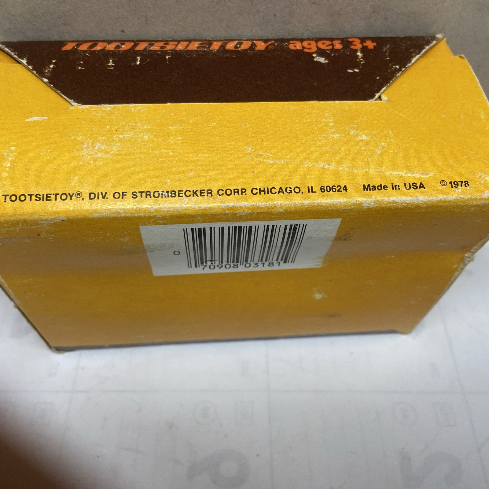 Vintage Tootsie Toys Diecast Bulldozer In Original Box Unplayed And Crane