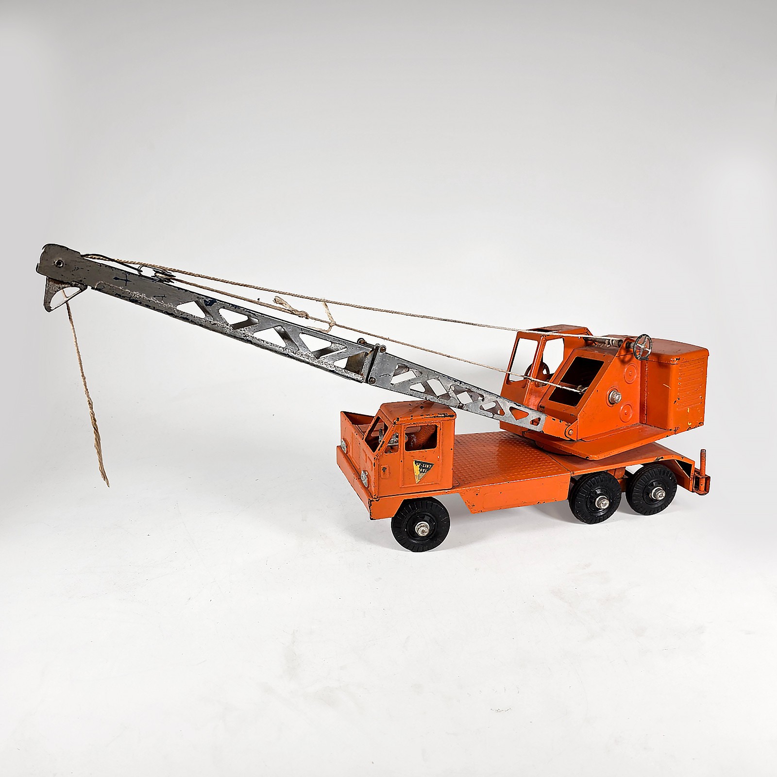 Nylint Clark Michigan T-24 Excavator Crane Construction Toy Truck • 1960s