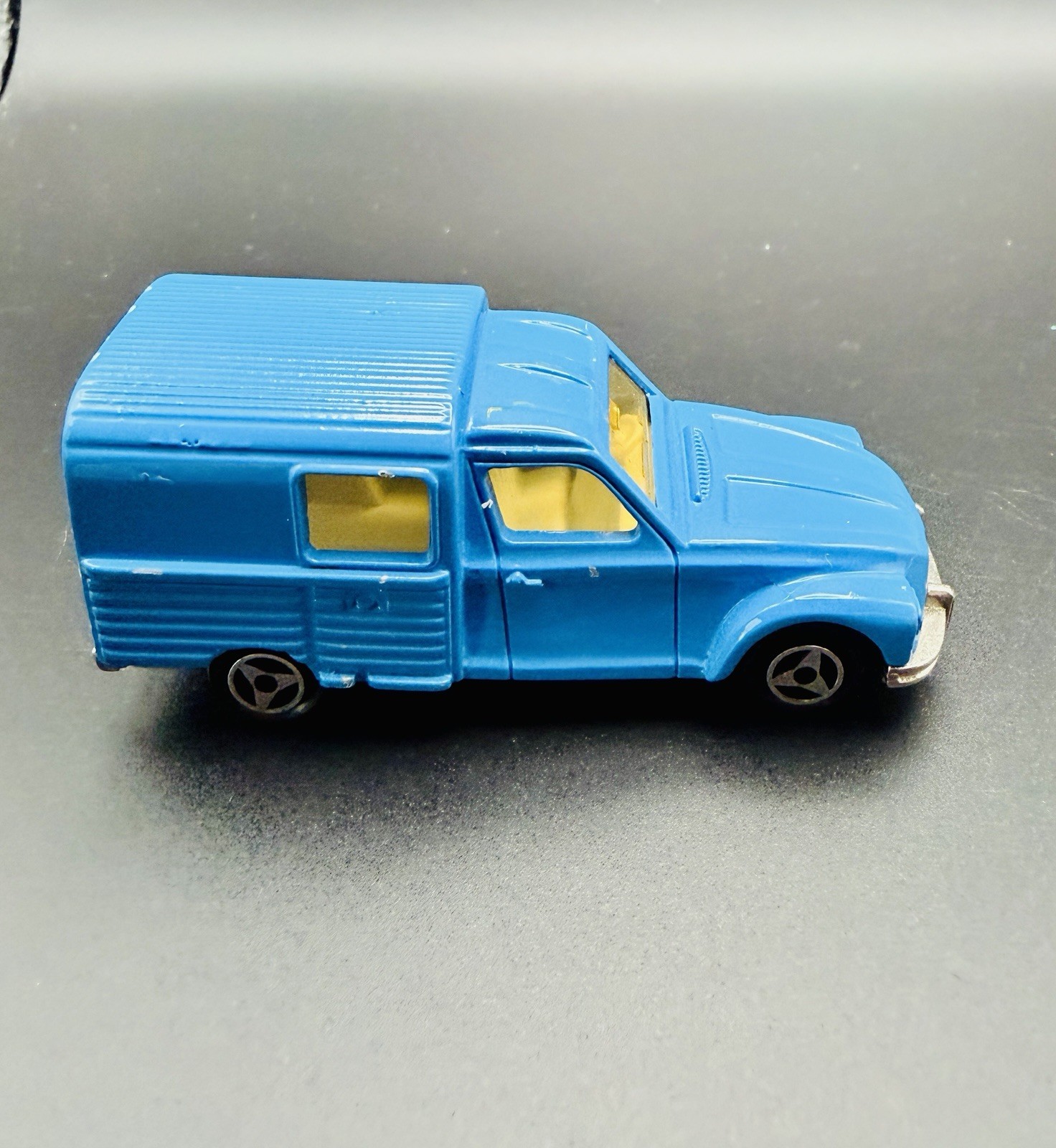Vintage 1980s MAJORETTE 235 Citroen VAN BLUE Made in France Delivery Original