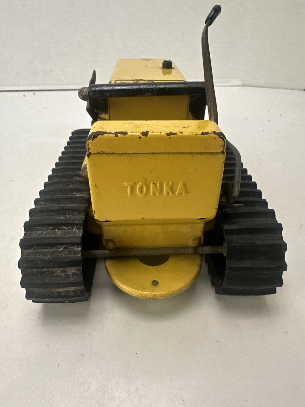 Vintage Tonka Crawler Loader Pressed Steel Toy Bulldozer Tracks USA
