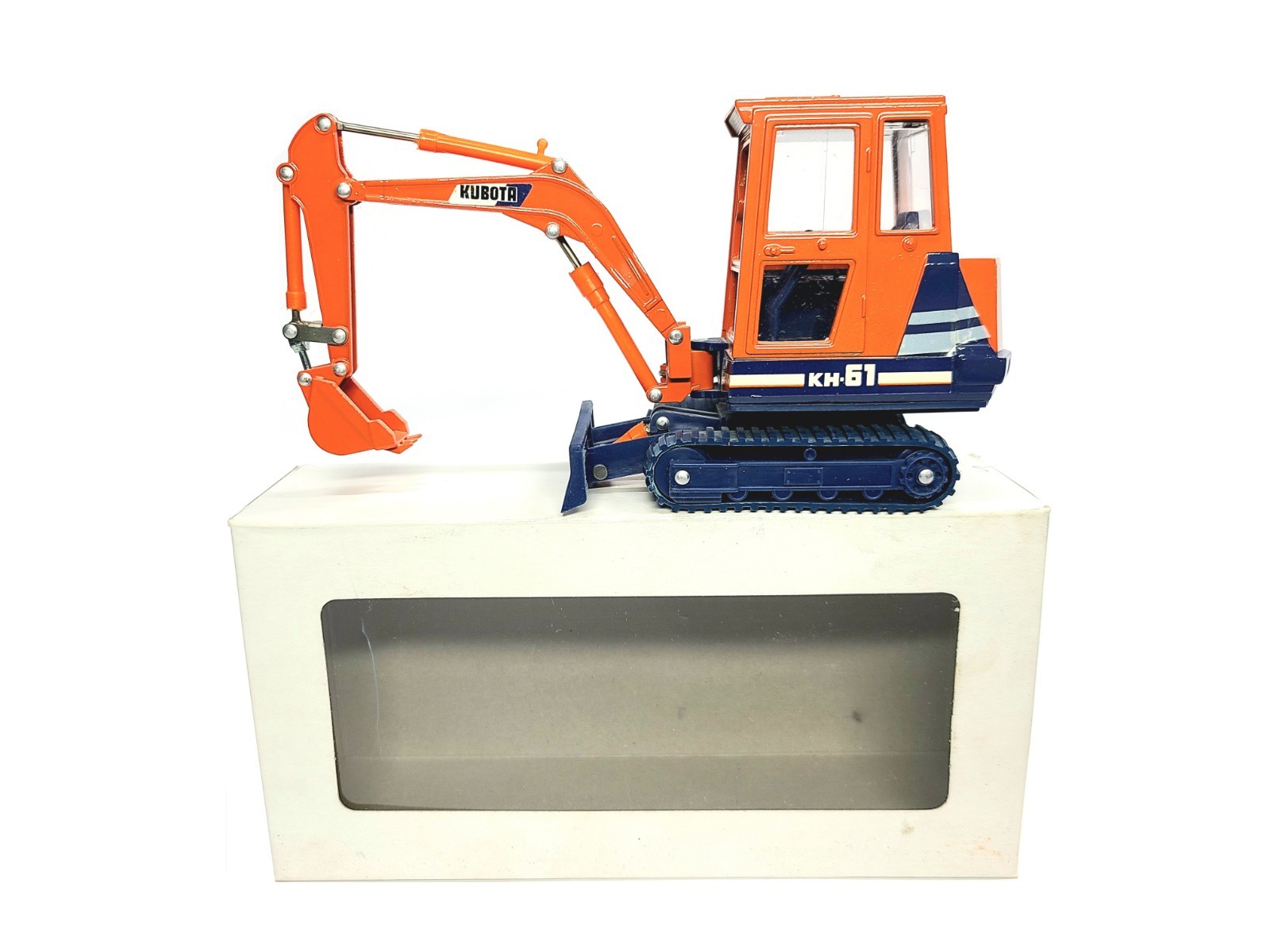 Kubota KH-61 Compact Excavator – Diapet 1:30 Scale Diecast Model #1742