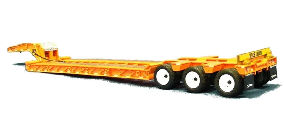 FIRST GEAR 1/50 IOWA DOT ORANGE MACK GRANITE MP w/TALBERT 3-AXLE LOWBOY