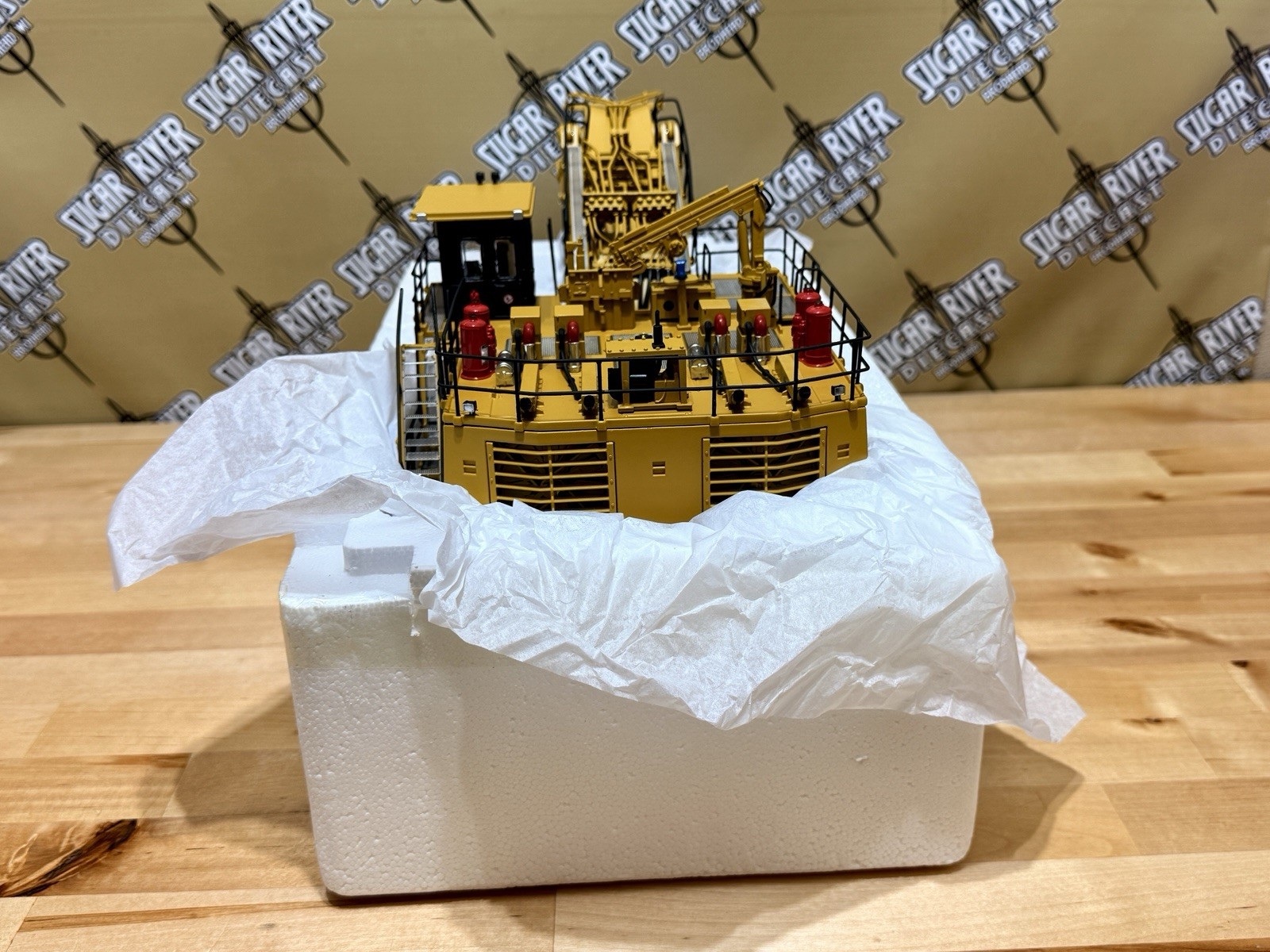 1/50 BYMO CATERPILLAR MINING FRONT SHOVEL DIECAST NEW 💥 Rare💥