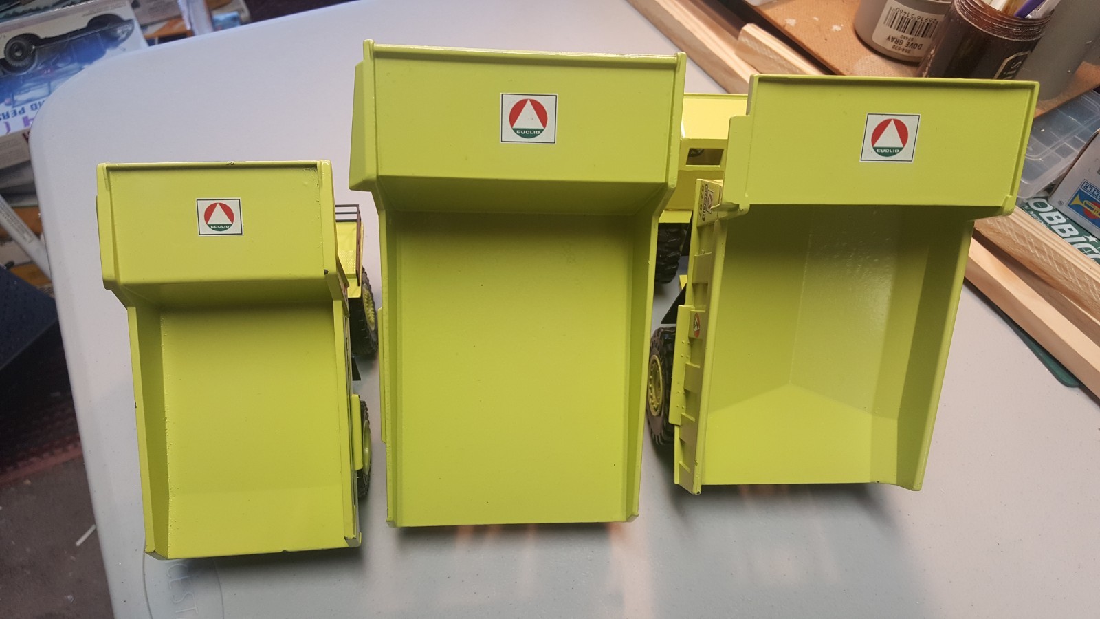 3 x EUCLID / TEREX Dump Trucks 33-07 / R-85B / R-35 $$$ FREE SHIPPING!!