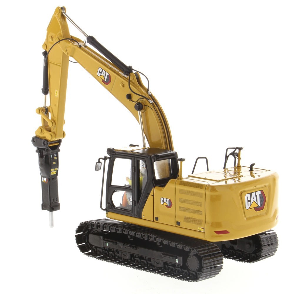⭐ 1:50 CAT 323 NEXT GEN HYDRAULIC EXCAVATOR W/ WORK TOOLS DIECAST MASTERS 85657⭐