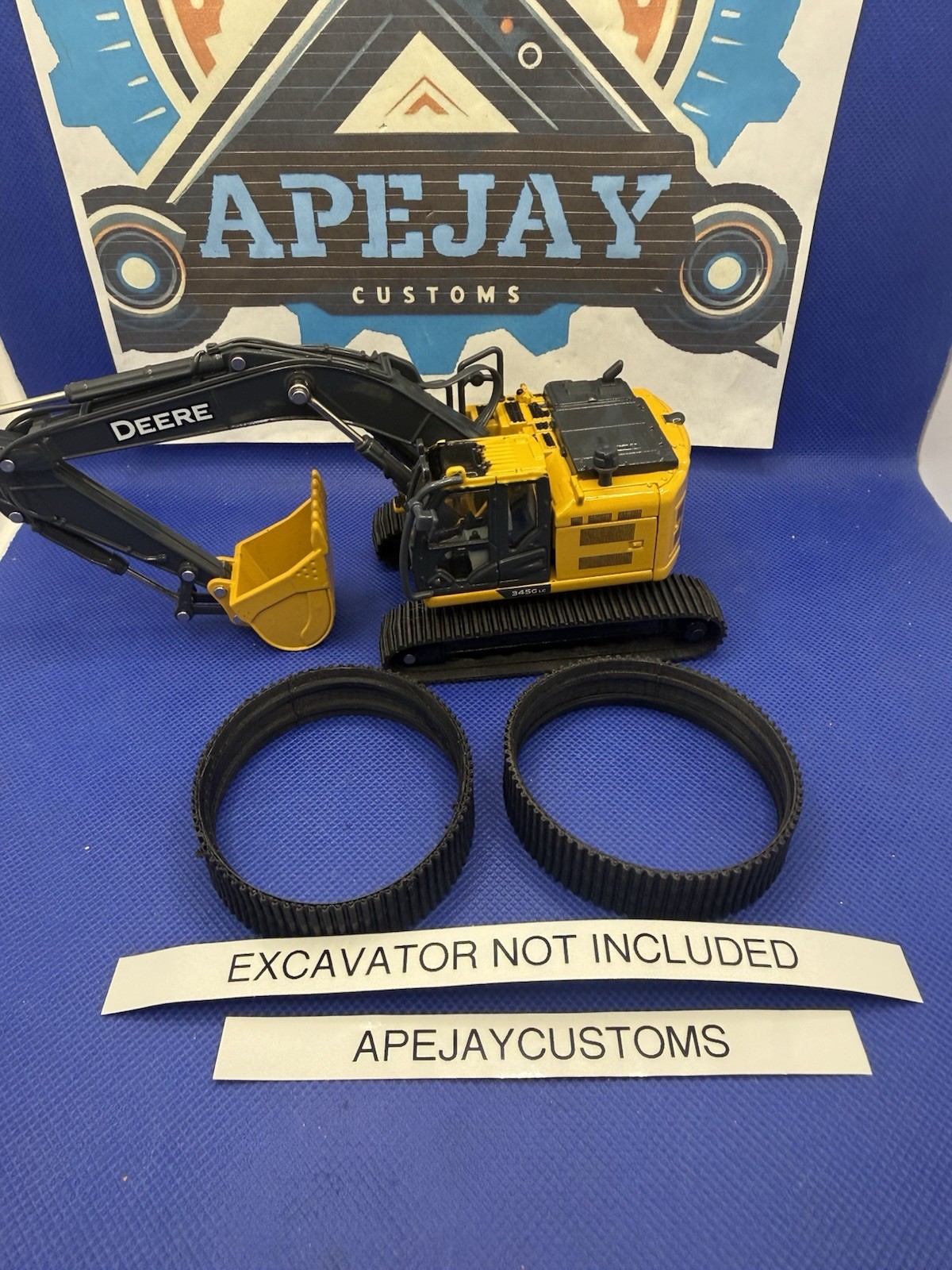 new tracks for ERTL Diecast John Deere 345G LC Excavator Equipment 1/50