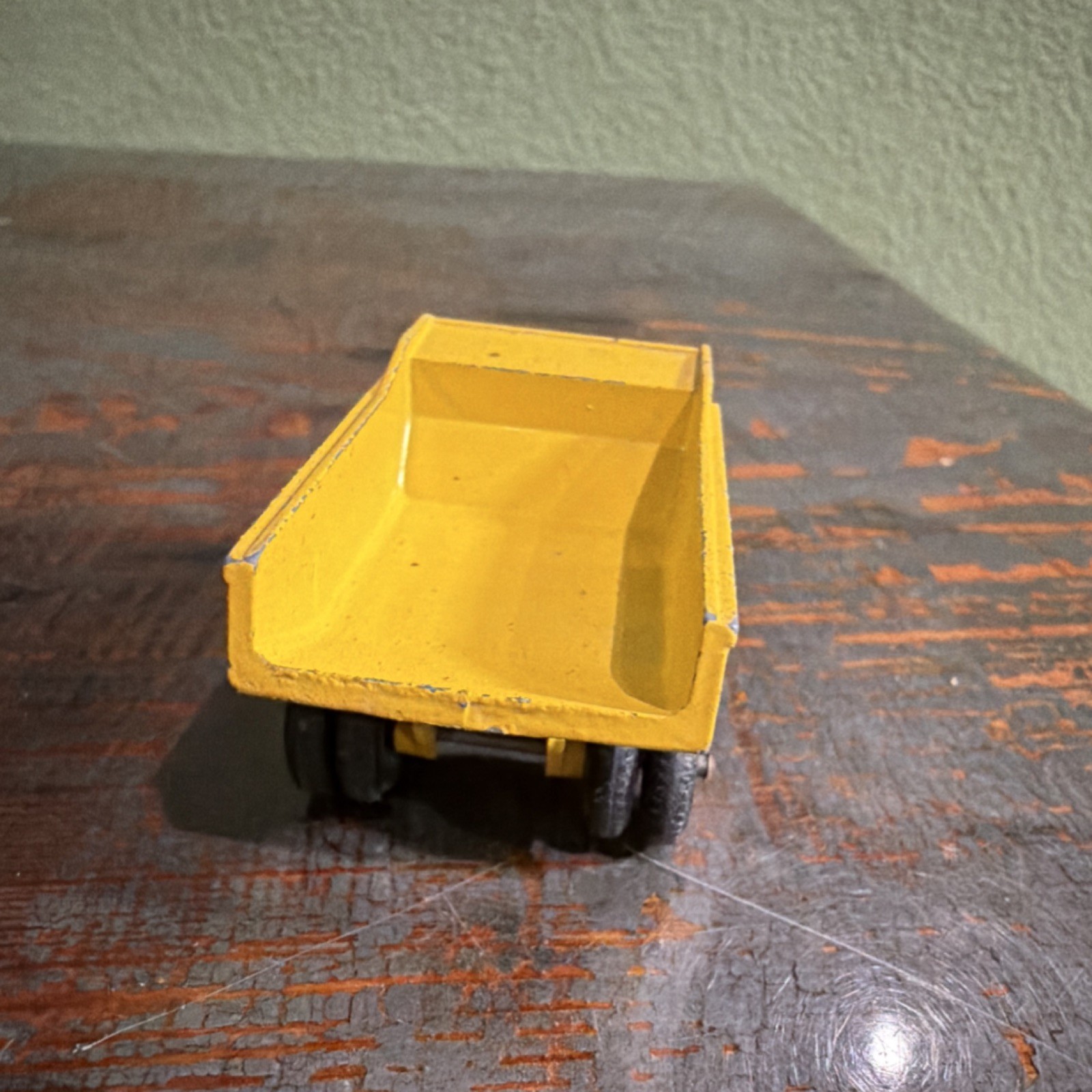 Lesney Euclid Dump Truck Diecast Vehicle Yellow Vintage Toy