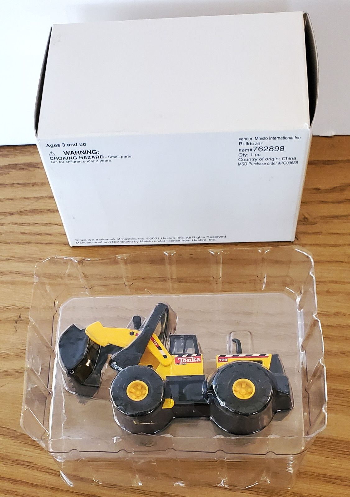 TONKA MIGHTY 728 BULLDOZER CONSTRUCTION VEHICLE # 762898