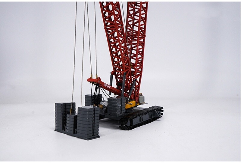 1:120 SANY SCC4000 Crawler Crane Construction Equipment Machine Diecast Model