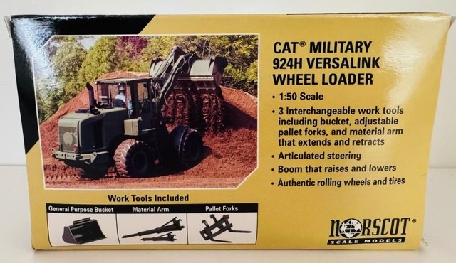 1:50 Caterpillar 924H Versalink Wheel Loader Diecast Model 55250 By Norscot