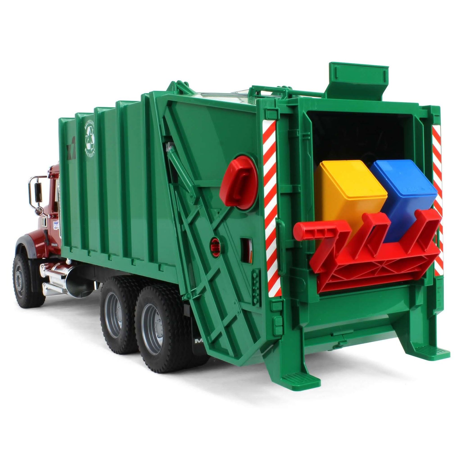 1/16th Bruder MACK Granite Rear Loading Garbage Truck 02812