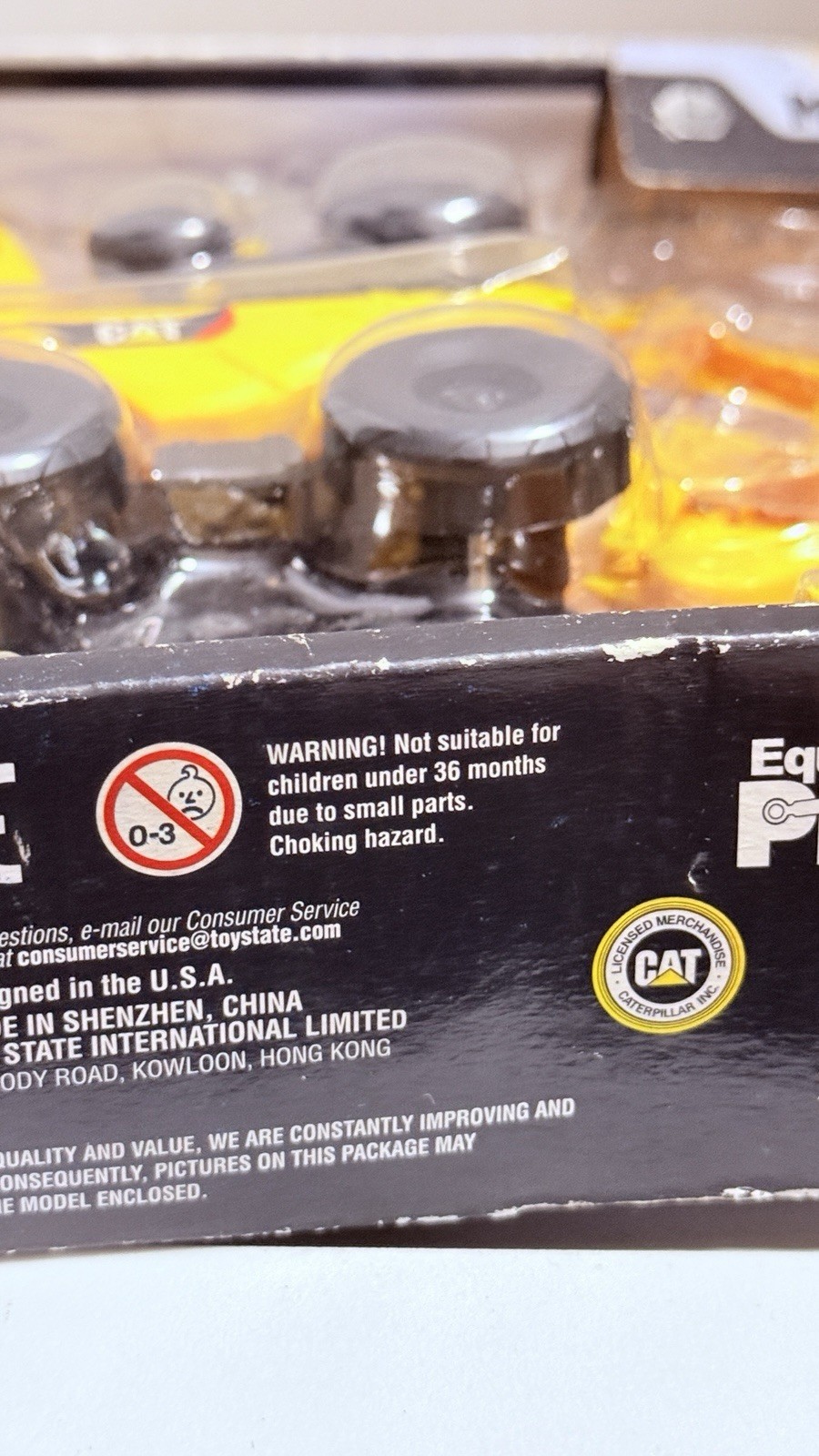 Toy State CAT Mini Machines Plastic Caterpillar Construction Vehicles Dump Truck