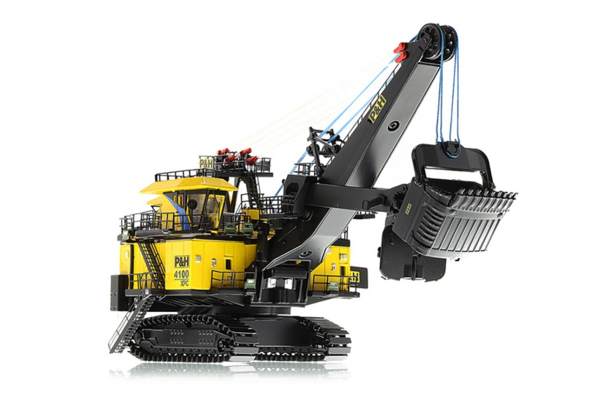 Weiss Brothers 022-1801 P&H 4100XPC Mining Shovel 1/160 N Scale Die-cast MIB