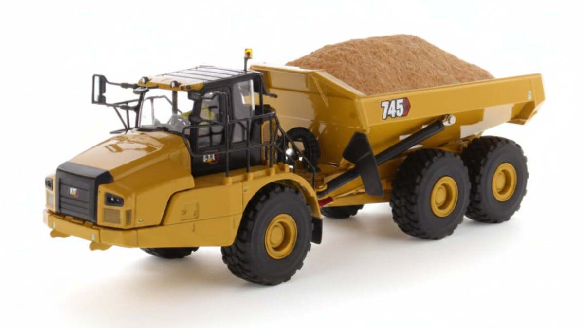 DieCast Masters 85528 1:50 Caterpillar 745 High Line Series Articulated Hauler