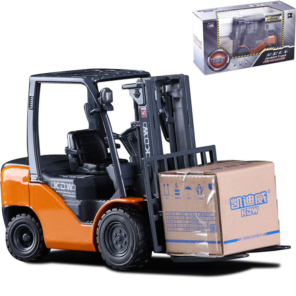 1:20 Forklift Truck Model Toy Construction Vehicle Diecast Fork Truck Collection