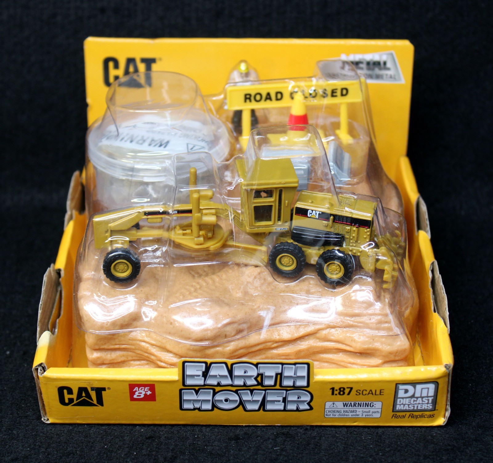 Diecast Masters Earth Mover Series CAT 160H Motor Grader Construction Set