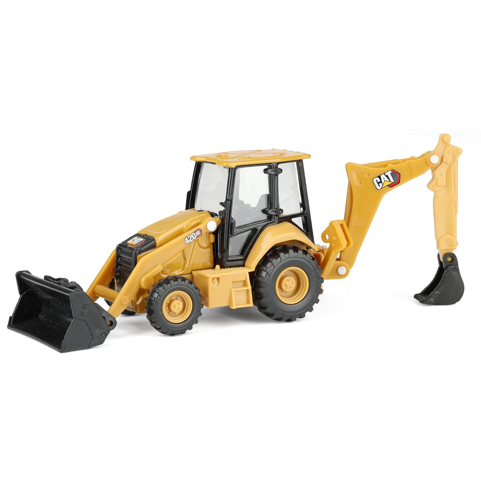 Diecast Masters 1/64 Caterpillar CAT 420 Backhoe Loader w/ Attachment 84682CS